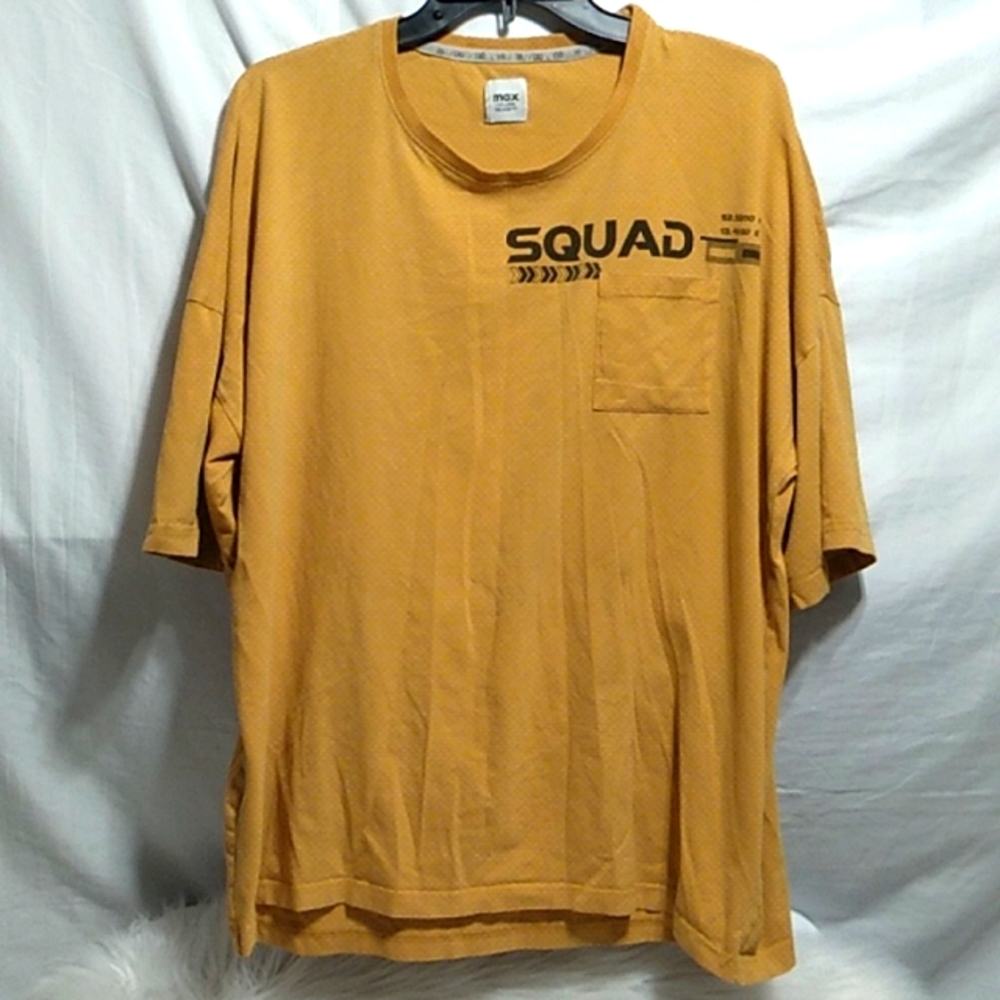 SALE! Max Brand Squad Tee Sz.XXL Relaxed Fit W Some Wear As Shown (X-53)
